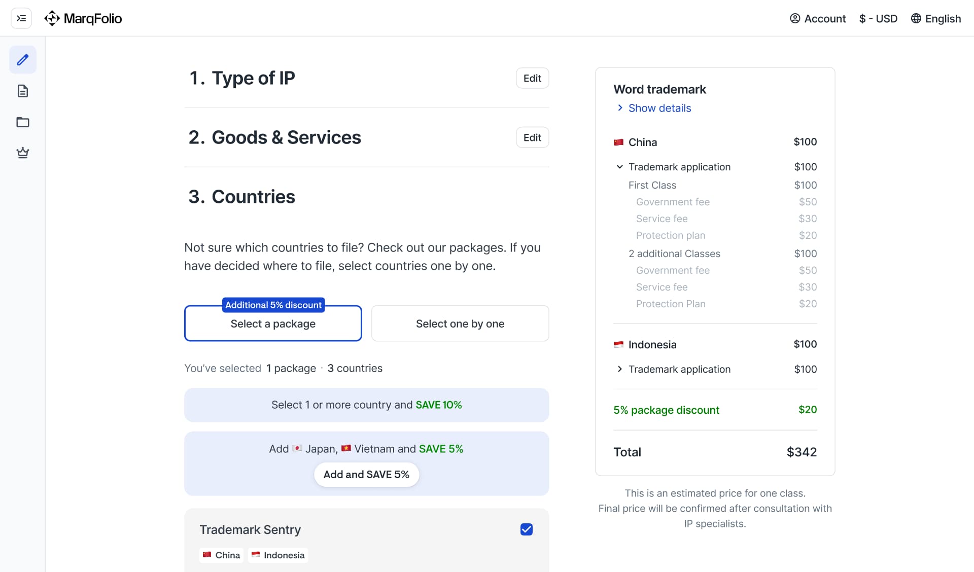 Curated visual reference: Gallery Detail: Marqfolio AI Based End To End Trademark Services
